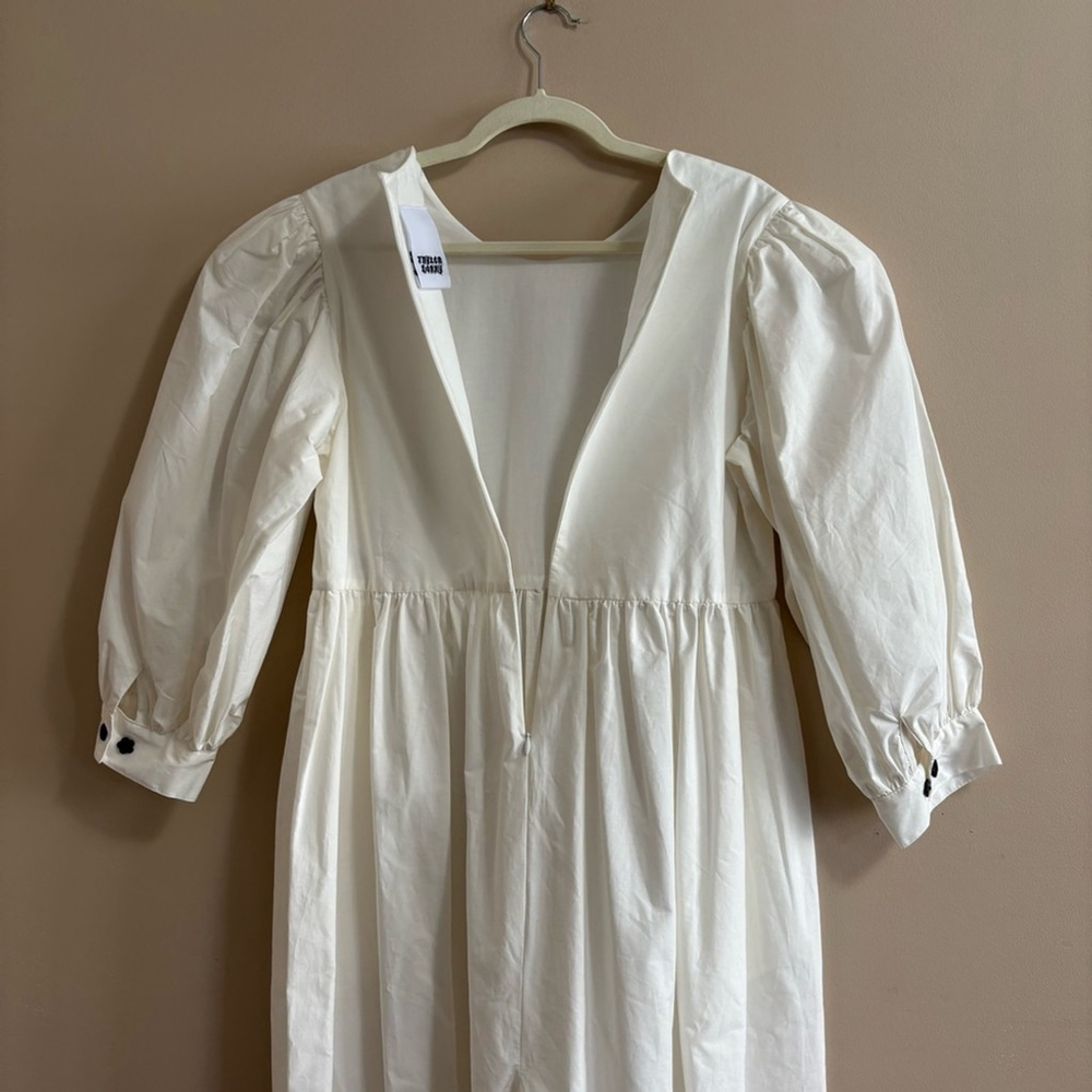 NWT Taylor Dorry ‘The Amelia Jumpsuit’ In Wonder Organic Cotton Sz 8 - Picture 4 of 16